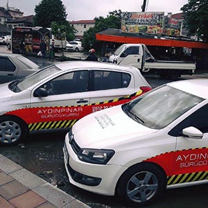 Aydınpınar Sürücü Kursu Araçlar